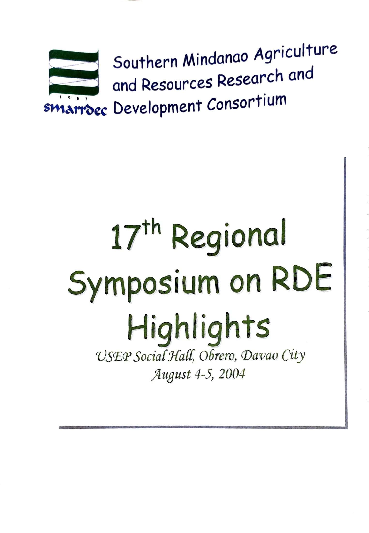 17th Regional Symposium on RDE Highlights